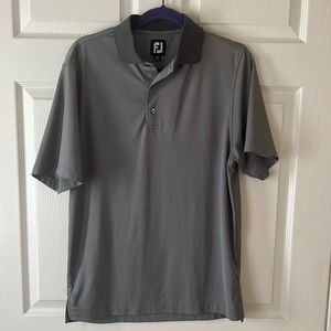 FootJoy Gray on Gray Golf‎ Polo, Sz Small